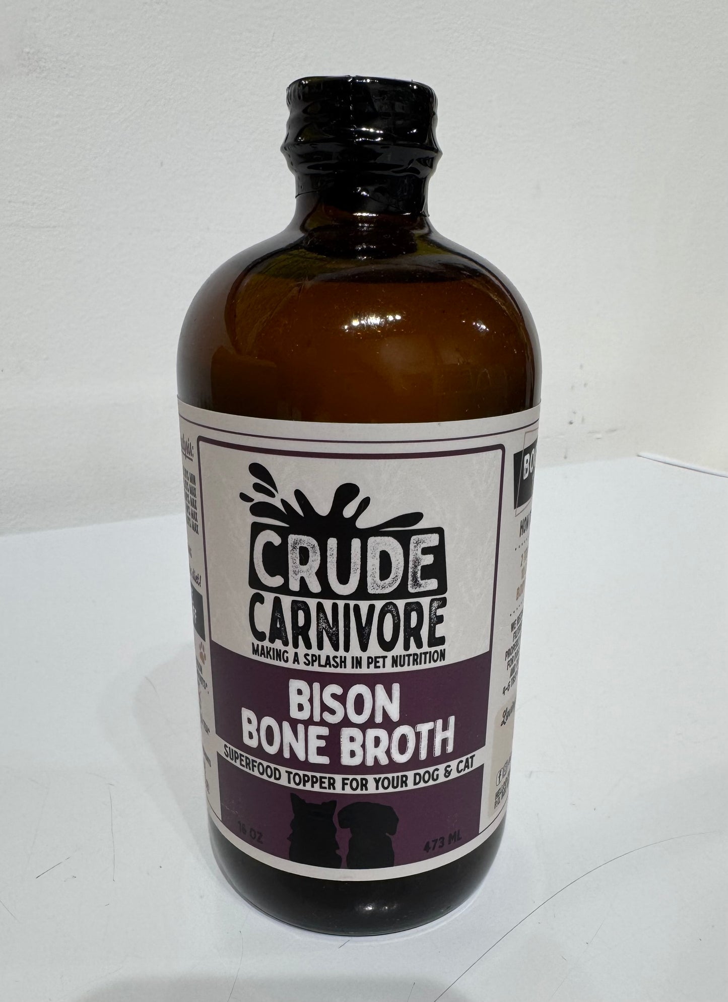 Crude Carnivore Bison Broth