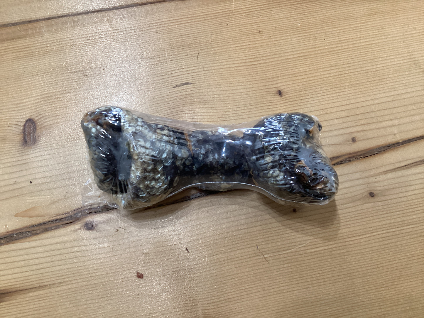 Salmon skin bone