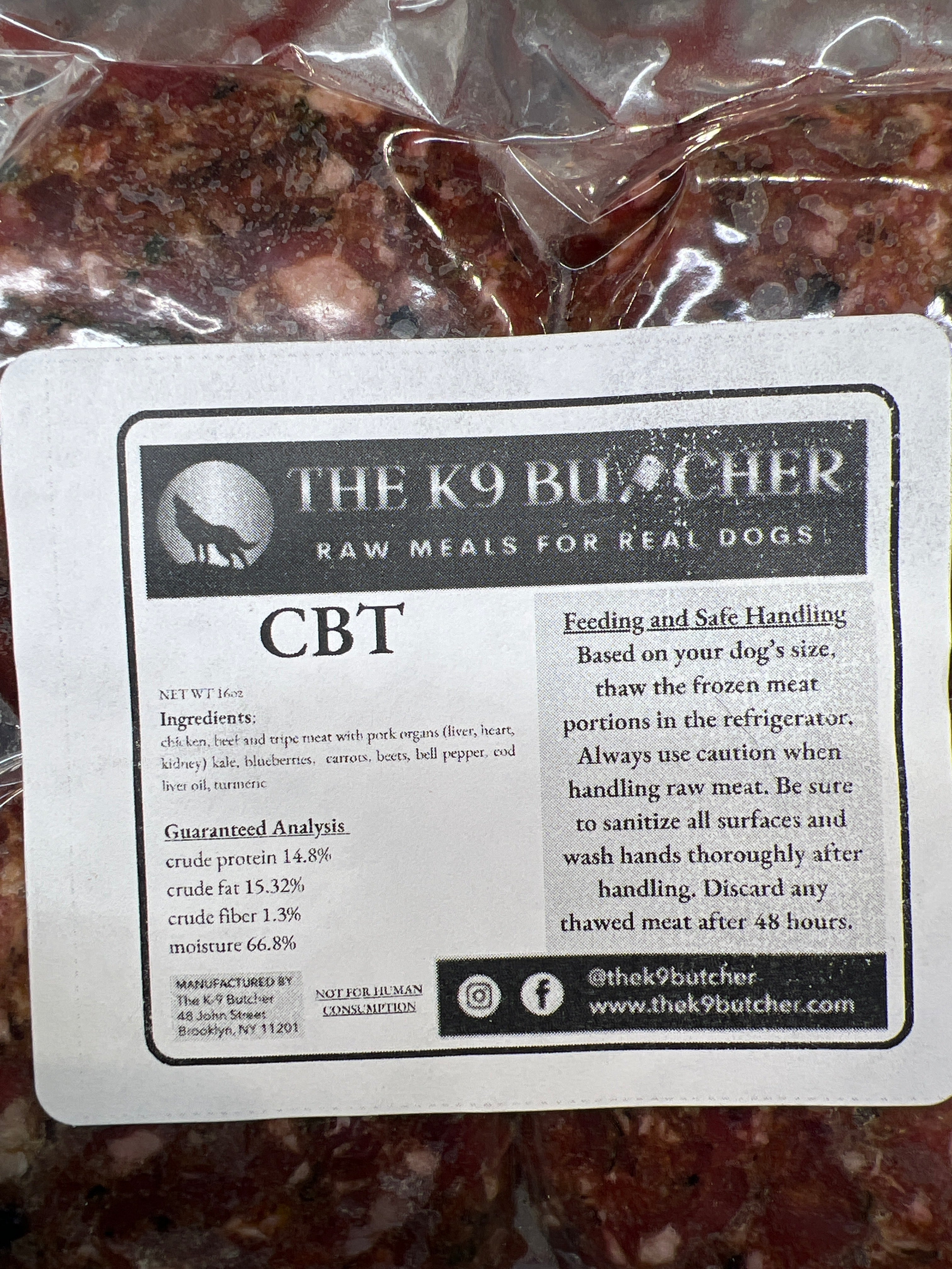 1 lb CBT Patties
