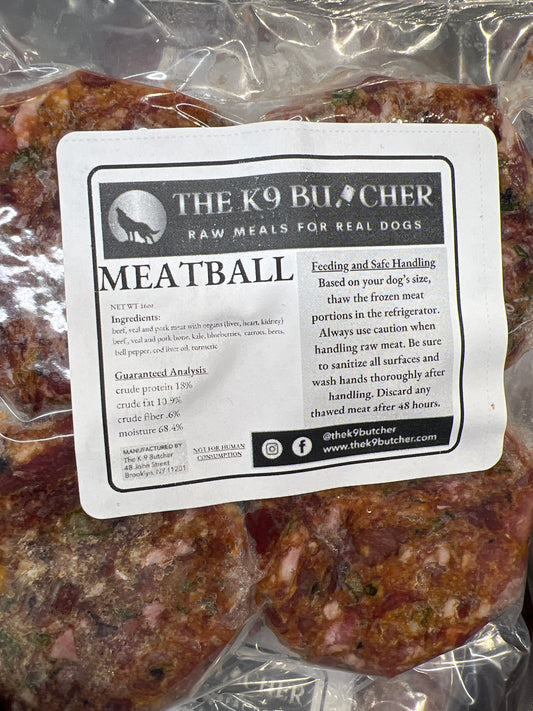 1 lb Meatball Patties