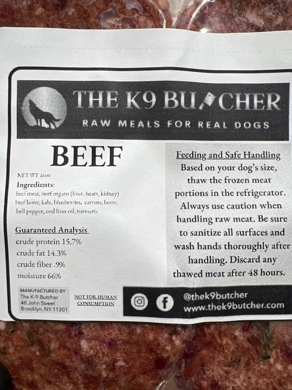 2lb Beef roll