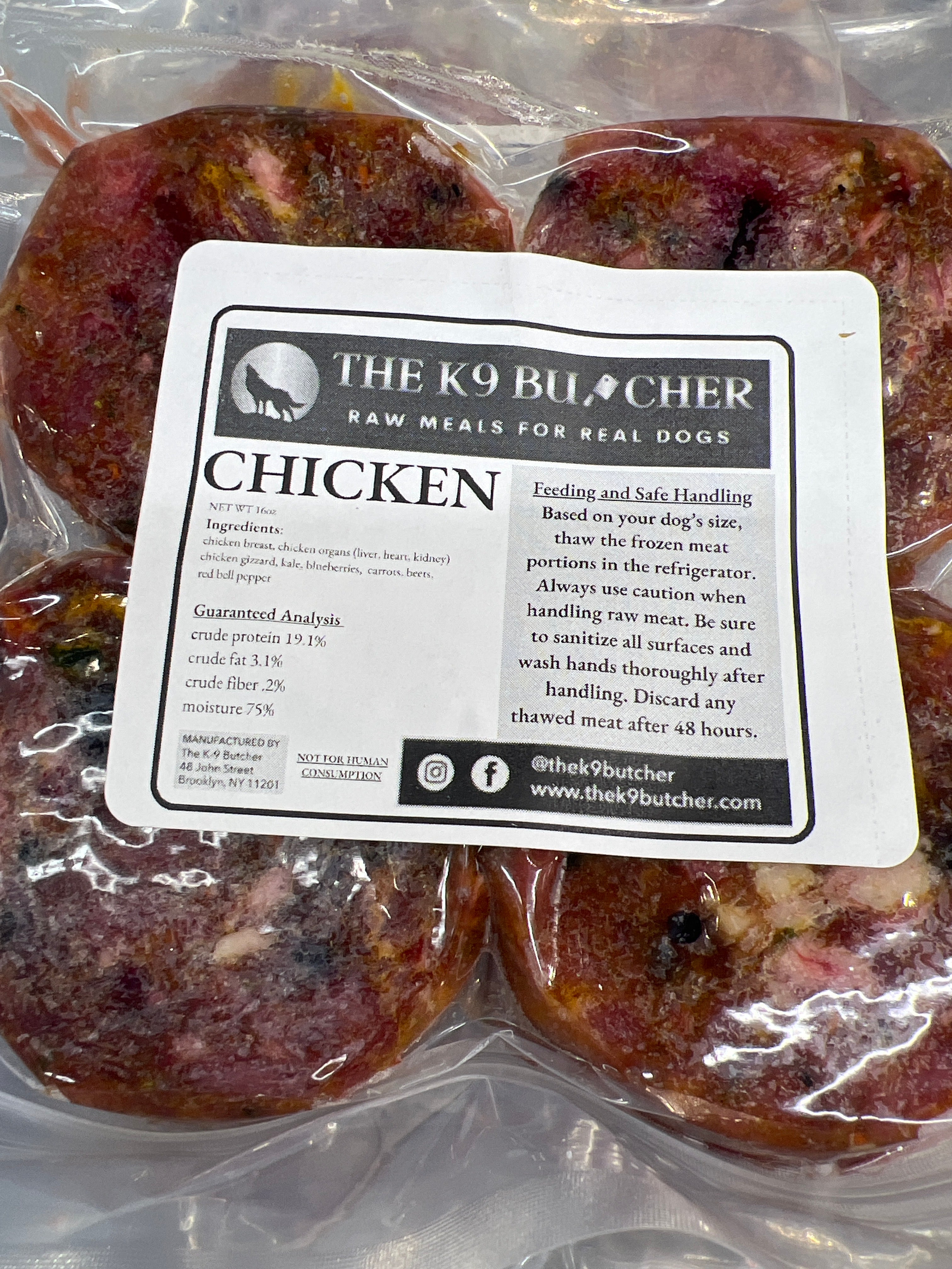 1 lb Chicken Patties