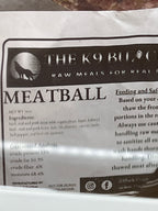 2lb Meatball roll