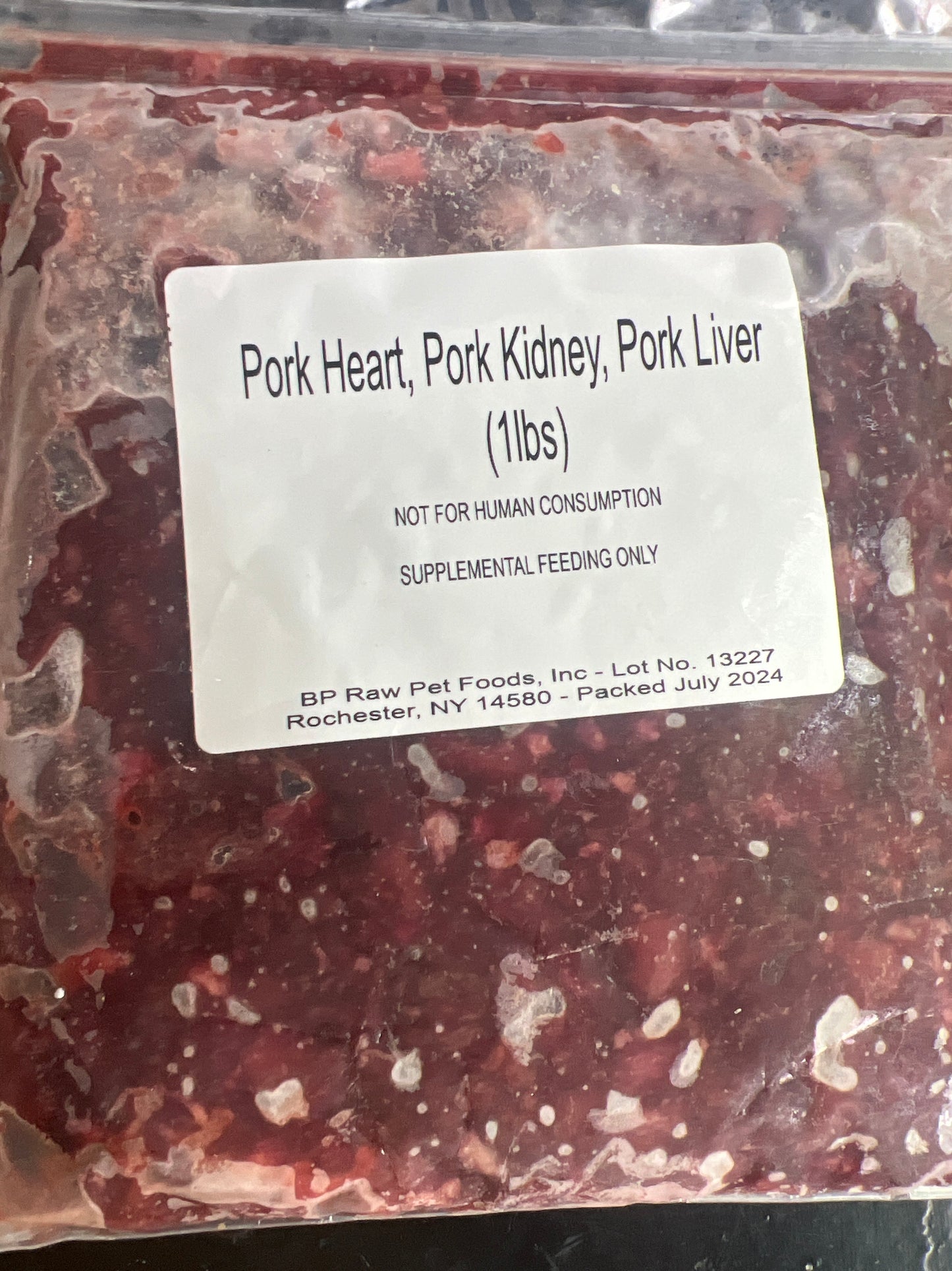 Pork organ mix 1 lb