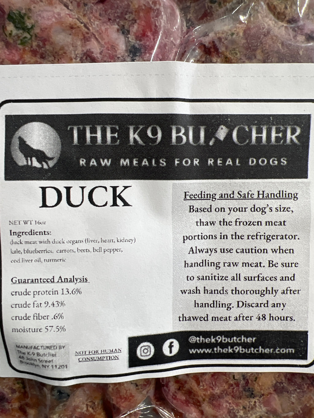 2lb Duck roll