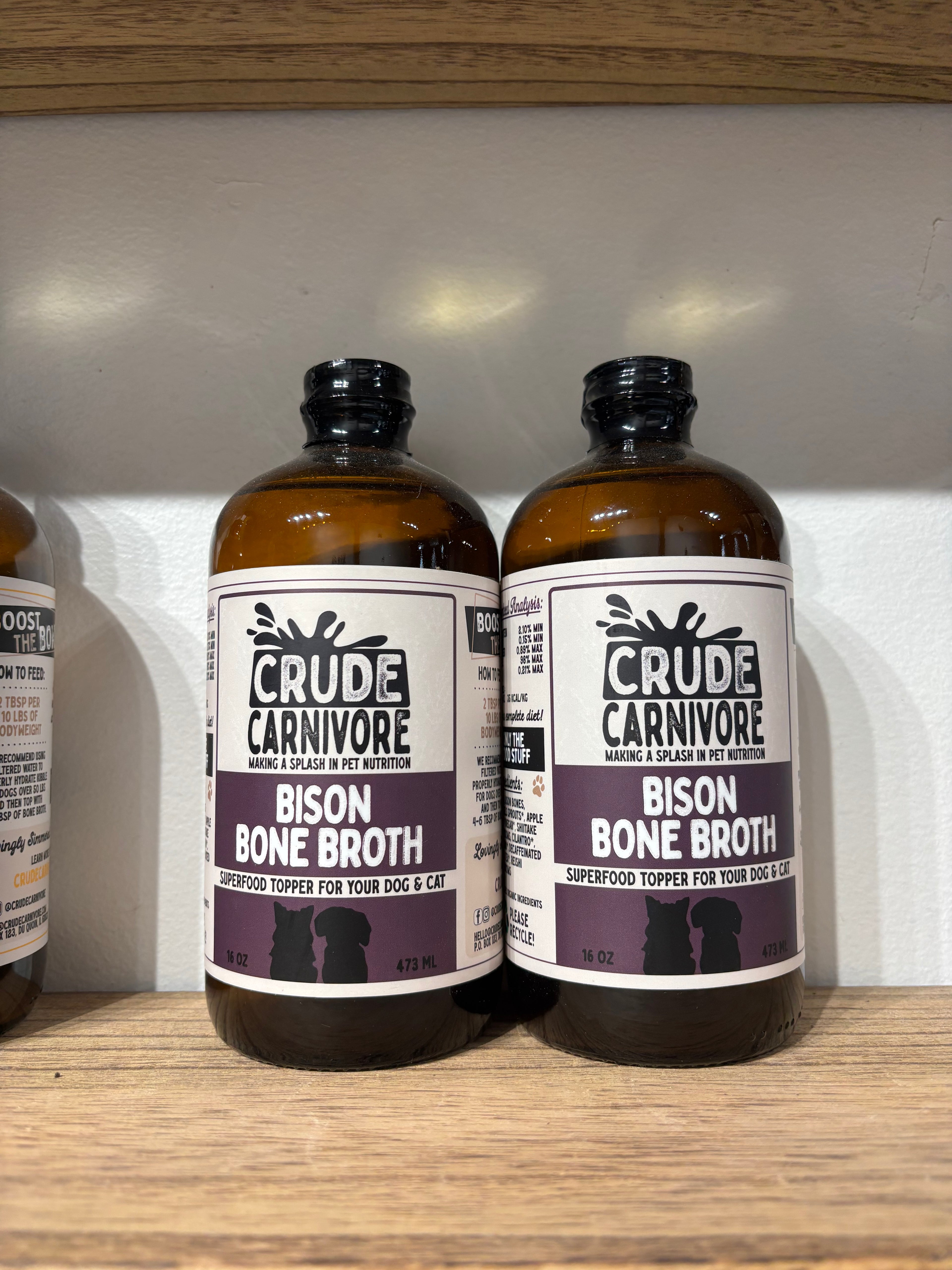 Crude Carnivore Bison Bone Broth
