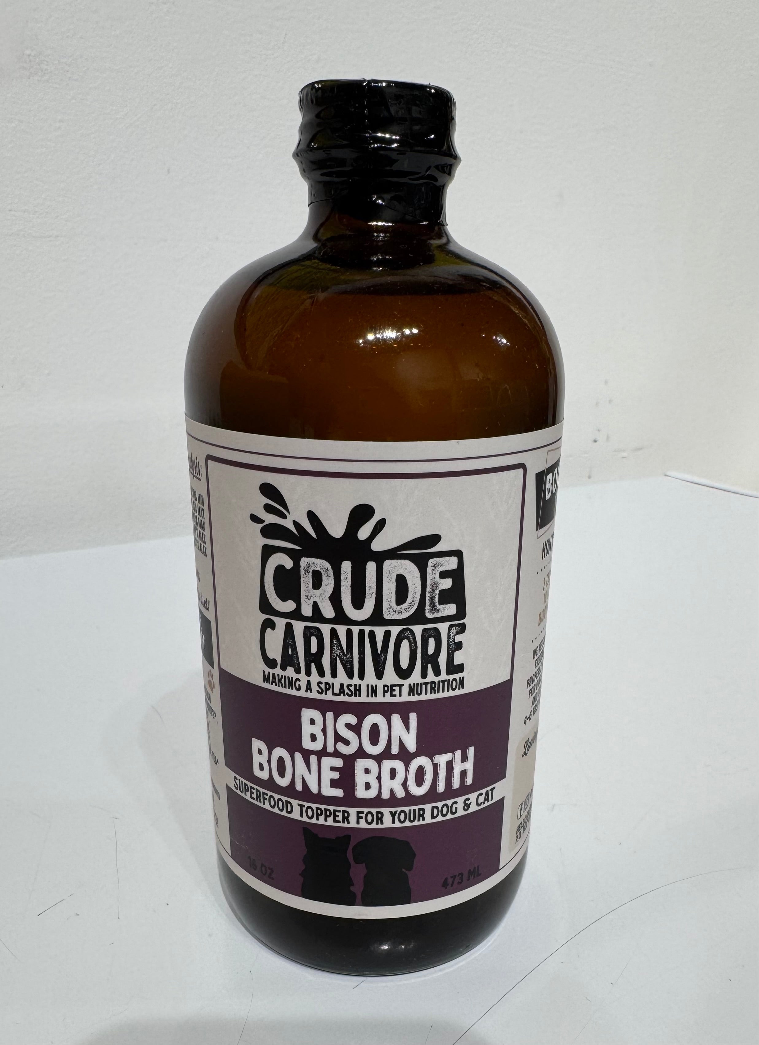 Crude Carnivore Bison Broth