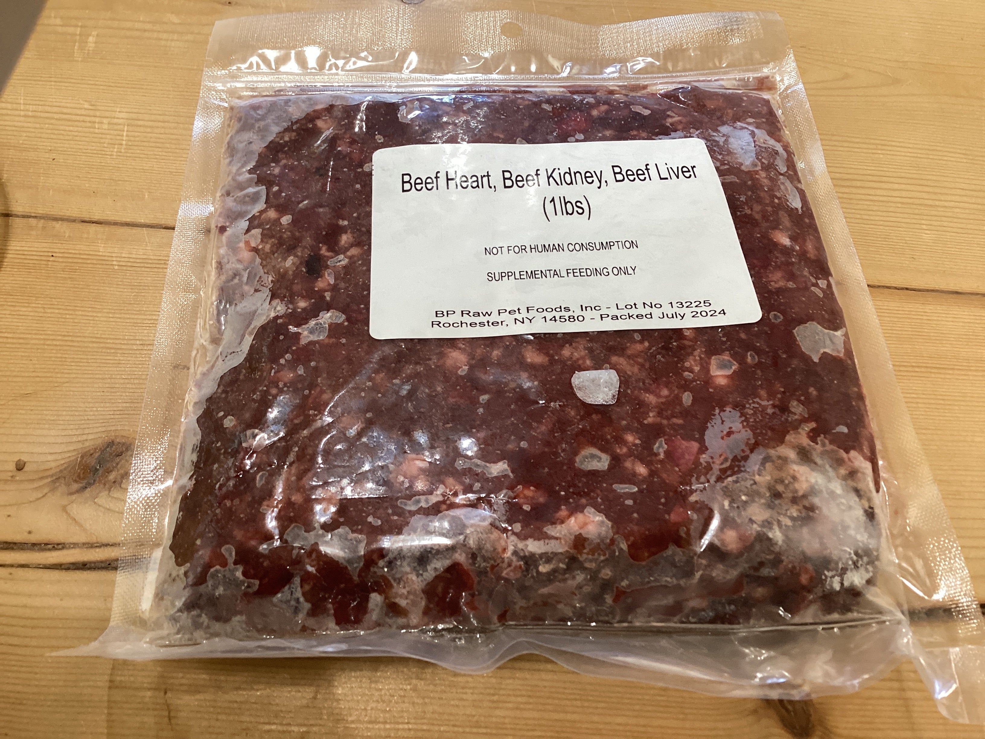 Beef organ mix 1 lb